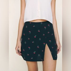 Reformation mini skirt